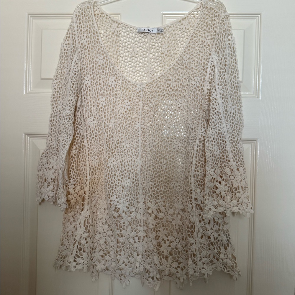 Lace Crochet Top